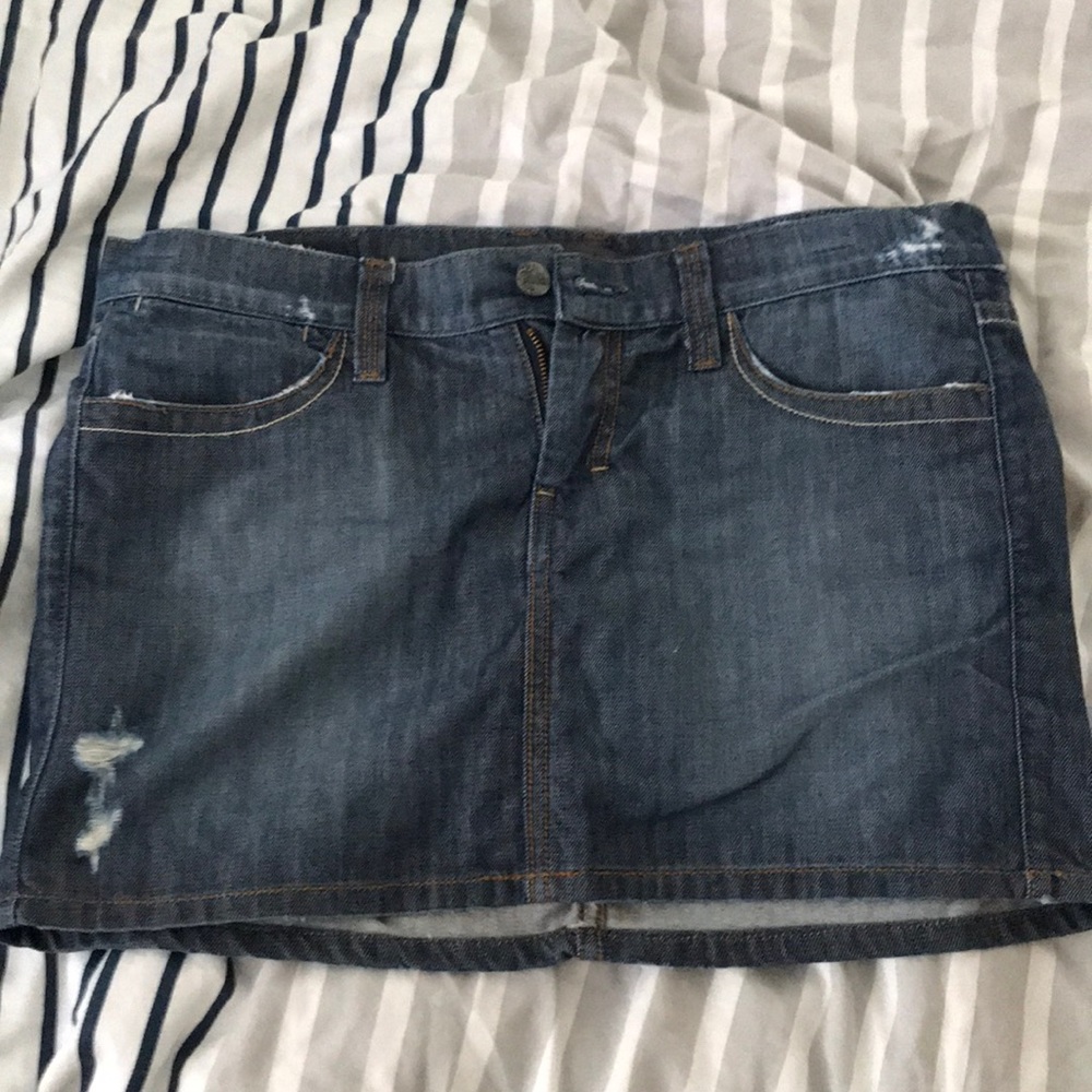 Frankie B denim skirt